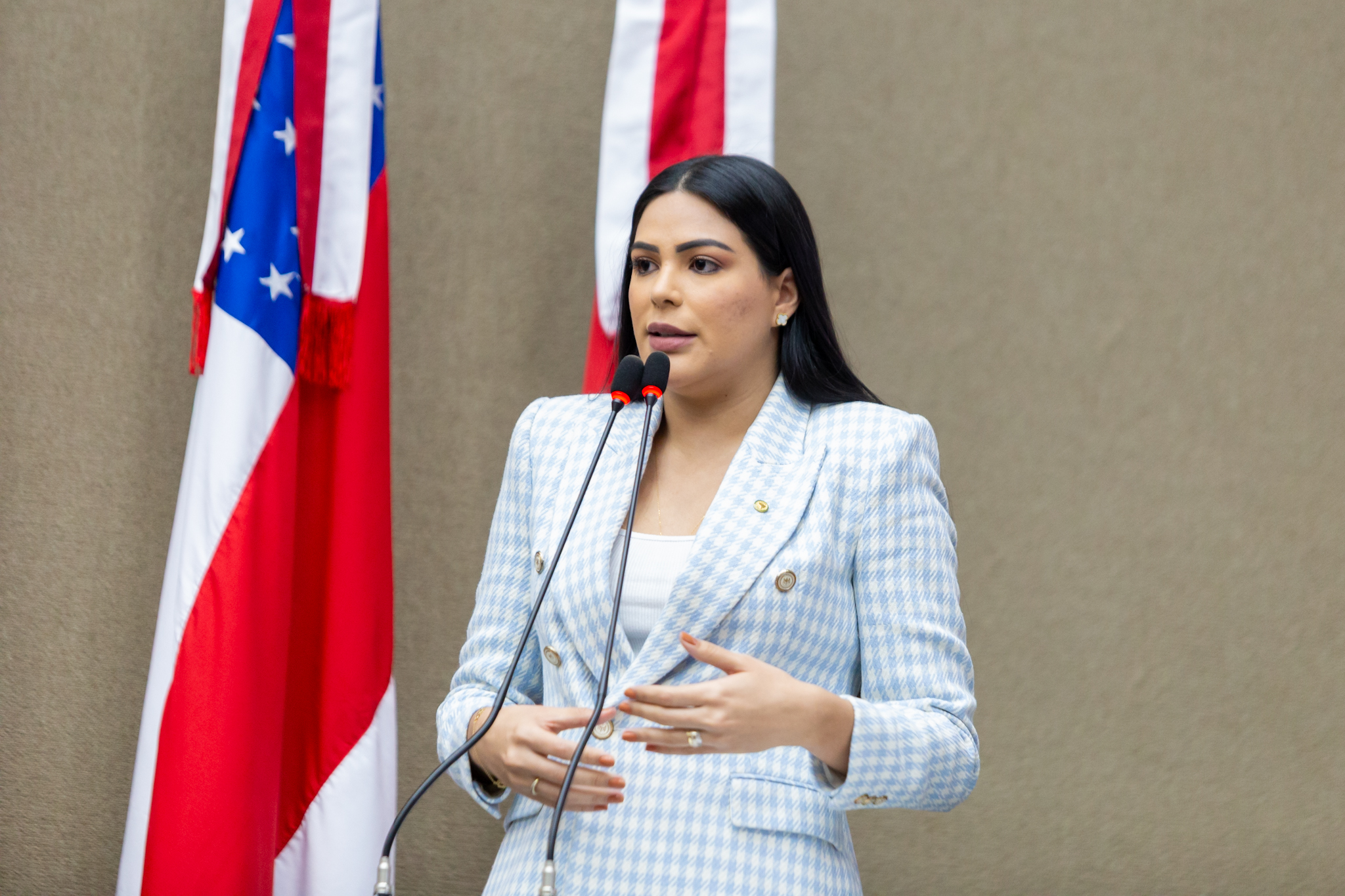 Deputada Mayra Dias apresenta Projeto de Lei sobre conscientizacao do tumor desmoide no Amazonas Foto Aguilar Abecassis